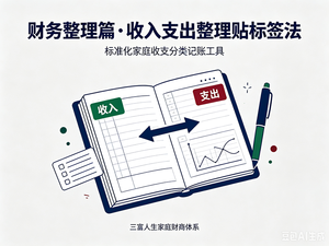 财务整理篇之收入支出整理的贴标签法